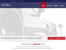 Tablet Screenshot of expo-cars.be